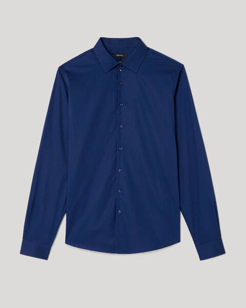 Eddie Long Sleeve Shirt, Rich Blue, hi-res